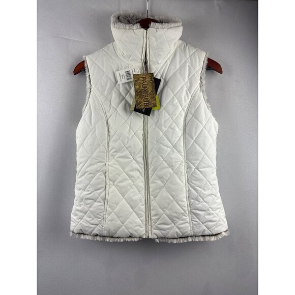 Reversible Faux Fur & Quilted Vest Size S Weatherproof Garment Co. - Picture 1 of 6